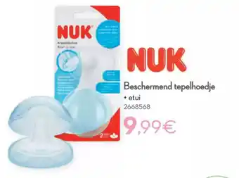 Cora Nuk beschermend tepelhoedje + etui aanbieding