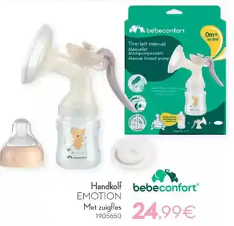 Cora Bebeconfort handkolf emotion met zuigfles aanbieding