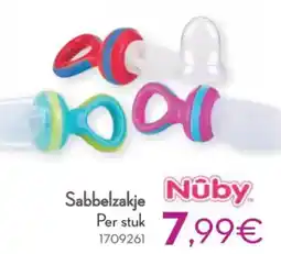 Cora Nuby sabbelzakje aanbieding