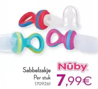 Cora Nuby sabbelzakje aanbieding