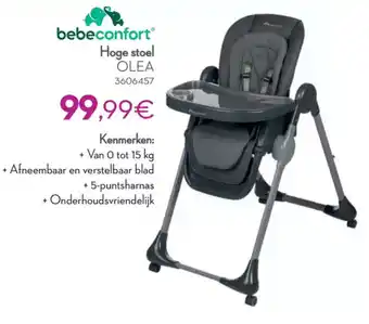 Cora Bebeconfort hoge stoel olea aanbieding