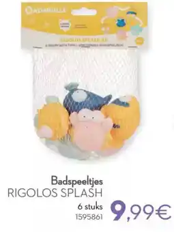 Cora Badabulle badspeeltjes rigolos splash aanbieding