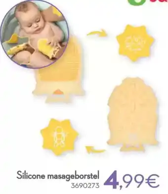 Cora Badabulle silicone masageborstel aanbieding