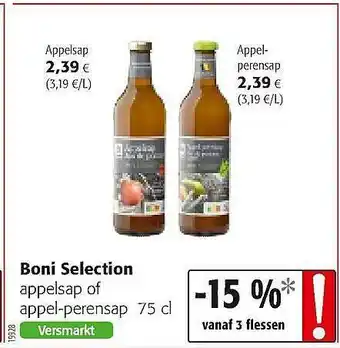 Colruyt Appelsap Of Appel-perensap aanbieding