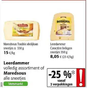 Leerdammer, Maredsous