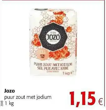 Colruyt Jozo Puur Zout Met Jodium aanbieding
