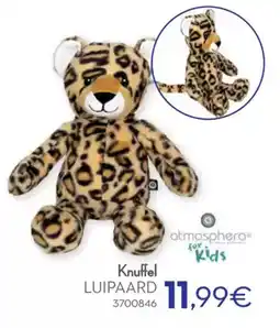 Cora Atmosphera for kids knuffel luipaard aanbieding