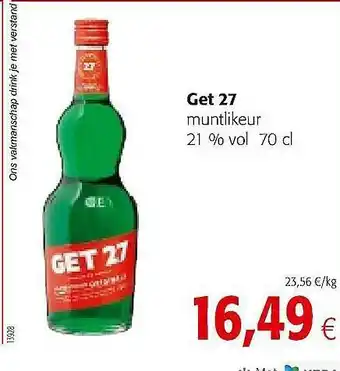 Get 27 Muntlikeur