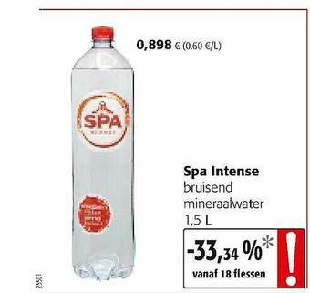 Colruyt Spa Intense aanbieding