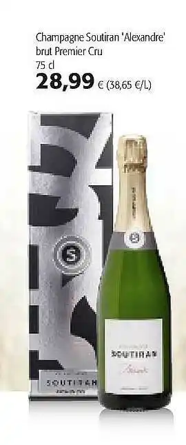 Colruyt Champagne Soutriran Alexandre aanbieding