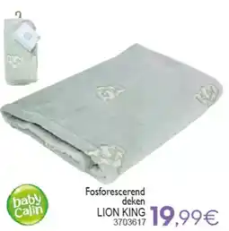 Cora Baby calin fosforescerend deken lion king aanbieding