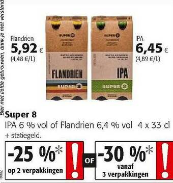 Colruyt Super 8 Ipa Of Flandrien aanbieding