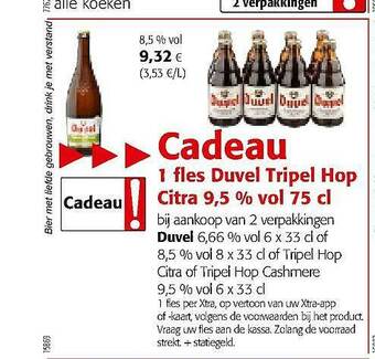Colruyt Duvel aanbieding