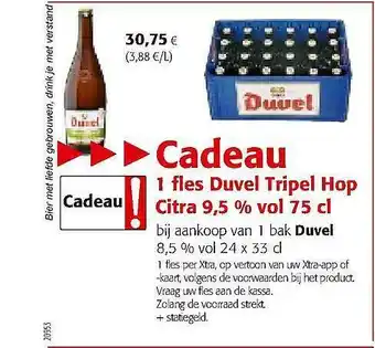 Colruyt Duvel Tripel Hop aanbieding