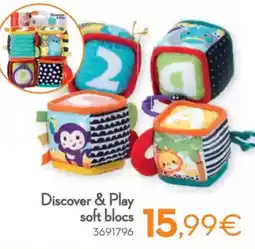 Cora Infantino discover & play soft blocs aanbieding