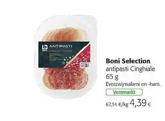 Colruyt Boni Selection Antipasti Cinghiale aanbieding