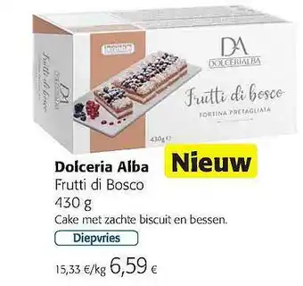 Dolceria Alba Frutti Di Bosco