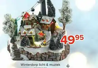 Euroshop Winterdorp Licht & Muziek aanbieding