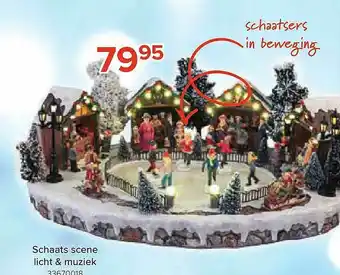 Euroshop Schaats Scene Licht & Muziek aanbieding