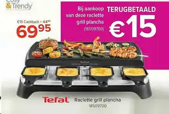 Euroshop Tefal Raclette Grill Plancha aanbieding