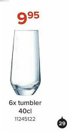 6x Tumbler