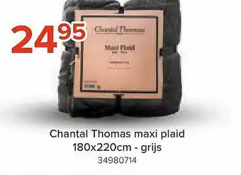 Euroshop Chantal Thomas Maxi Plaid aanbieding