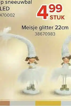 Euroshop Meisje Glitter aanbieding