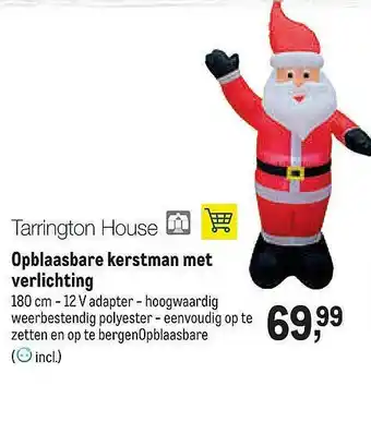 Opblaasbare Kerstman Met Verlichting