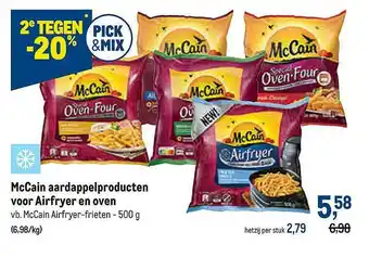 Makro Mccain Aardappelproducten Voor Airfryer En Oven aanbieding