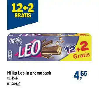 Makro Milka Leo In Promopack aanbieding