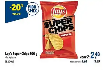Makro Lay's Super Chips aanbieding