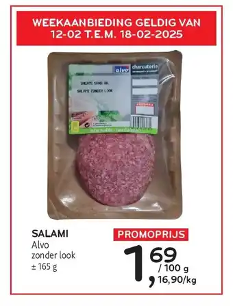 Alvo SALAMI aanbieding