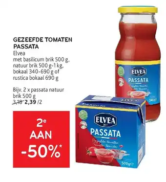 Alvo GEZEEFDE TOMATEN PASSATA aanbieding