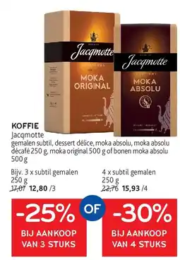 Alvo KOFFIE aanbieding