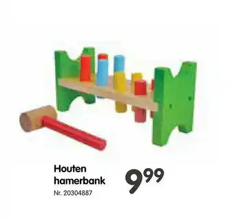 Fun Houten Hamerbank aanbieding