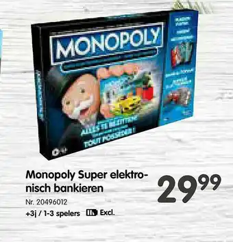 Fun Monopoly Super Elektro-nisch Bankieren aanbieding