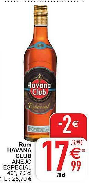 Cora Rum Havana Club aanbieding