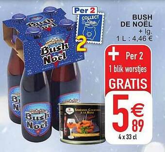 Cora Bush De Noёl aanbieding