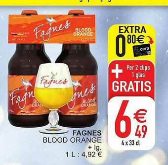Cora Fagnes Blood Orange aanbieding