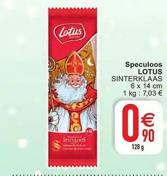 Cora Speculoos Lotus Sinterklaas aanbieding