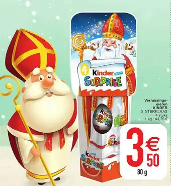 Cora Verrassings-eieren Kinder Sinterklaas aanbieding