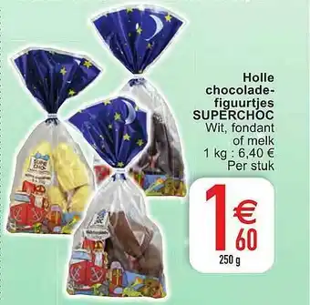 Cora Holle Chocolade Figuurtjes Superchoc aanbieding