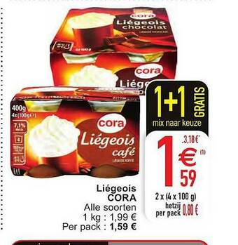 Cora Liégeois Cora aanbieding