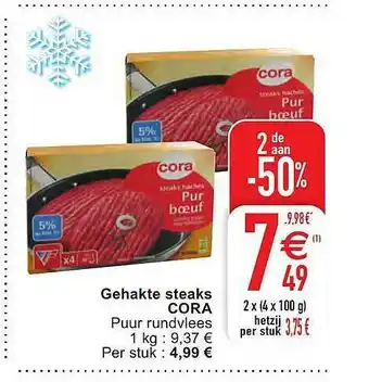 Gehakte Steaks Cora