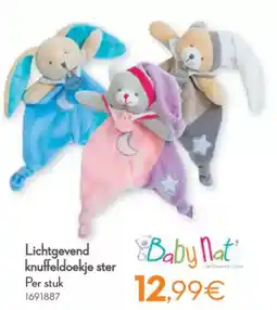 Cora Lichtgevend Knuffeldoekje Ster aanbieding