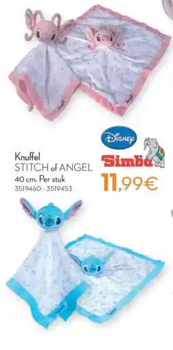 Cora Stitch of Angel Knuffel aanbieding