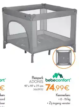 Cora Bebeconfort Reispark Adonis aanbieding