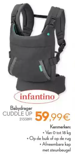 Cora Infantino Babydrager Cuddle Up aanbieding