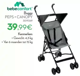 Cora Bebeconfort Buggy Peps + Canopy aanbieding