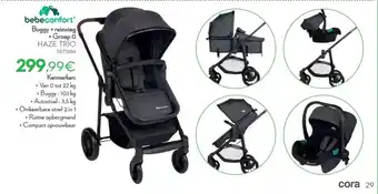 Cora Bebeconfort Buggy + reiswieg + Groep O Haze Trio aanbieding